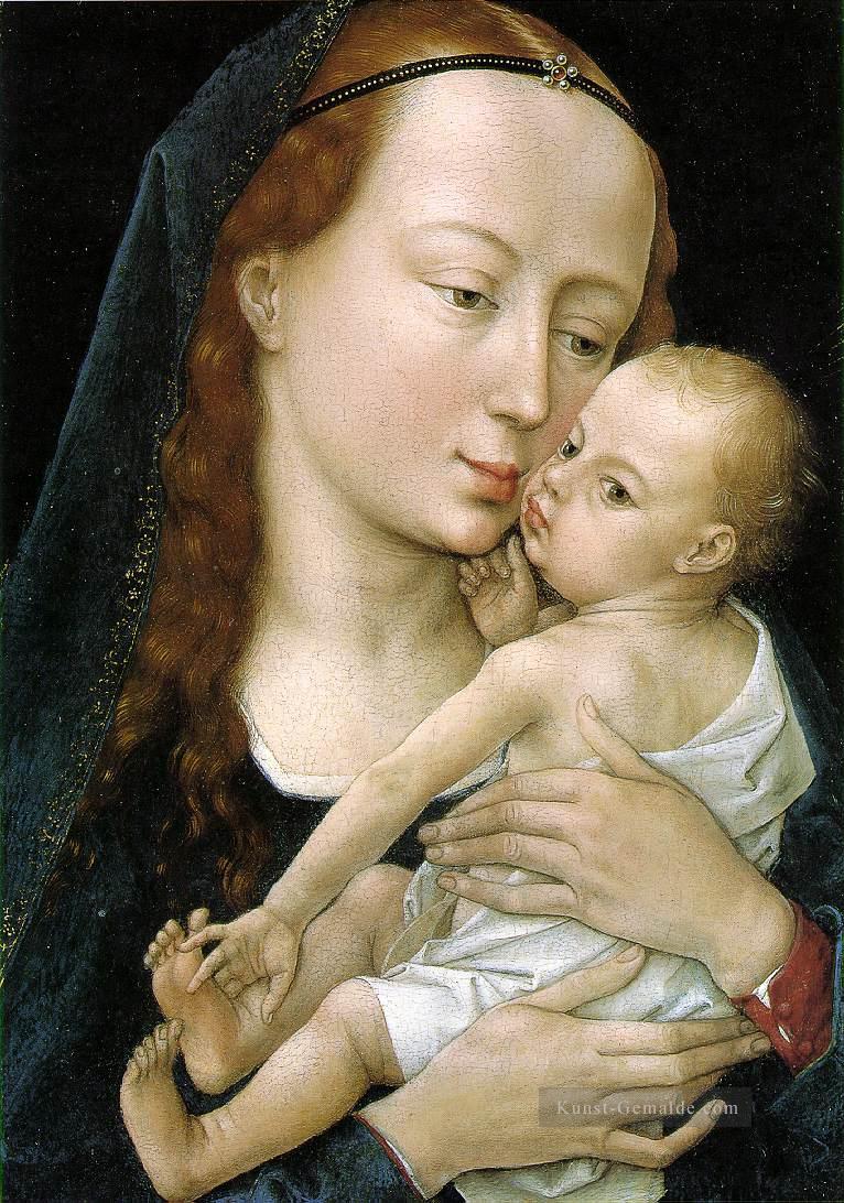 Jungfrau und das Kind Niederländische Maler Rogier van der Weyden Ölgemälde